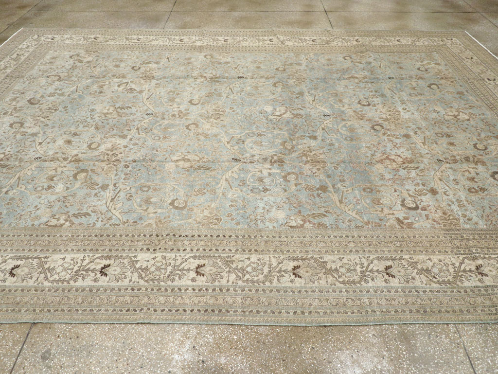 Antique Persian Tabriz Carpet, No.20476 - Galerie Shabab