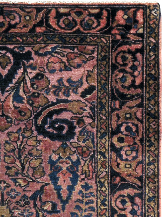Antique Persian Lilihan Sarouk Rug, No.20486 - Galerie Shabab