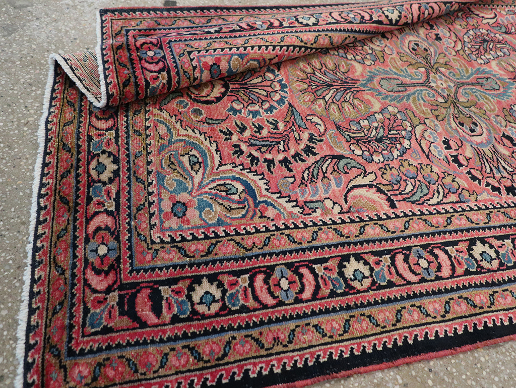 Vintage Persian Lilihan Rug, No.20488 - Galerie Shabab