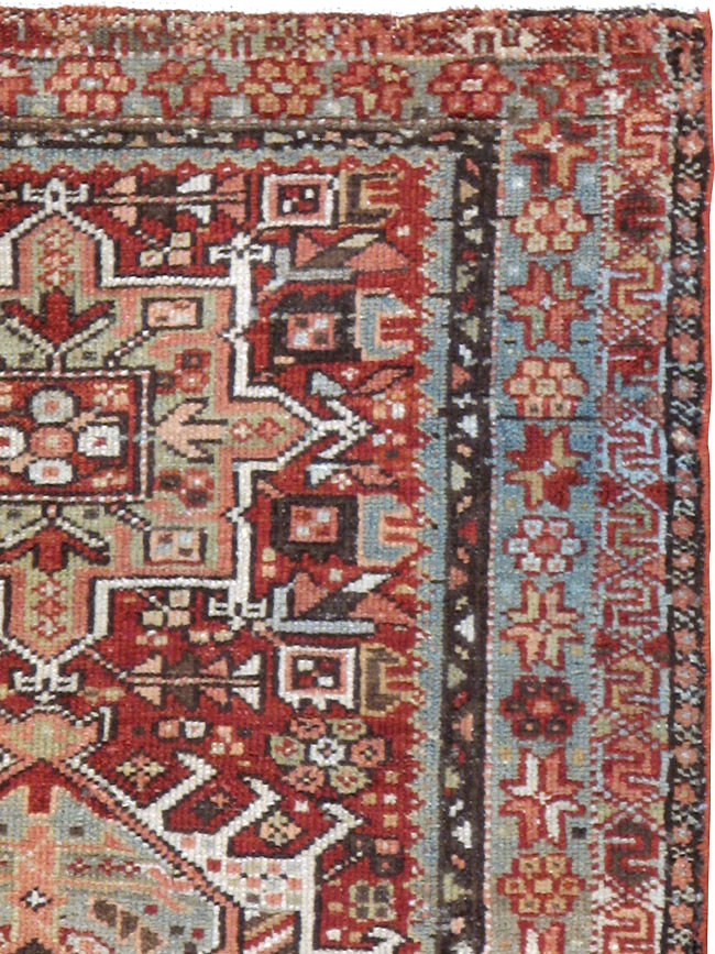 Vintage Persian Karajeh Rug, No.20512 - Galerie Shabab