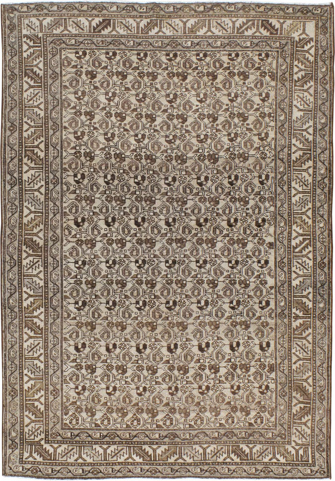 Antique Persian Malayer Rug, No.20634 - Galerie Shabab