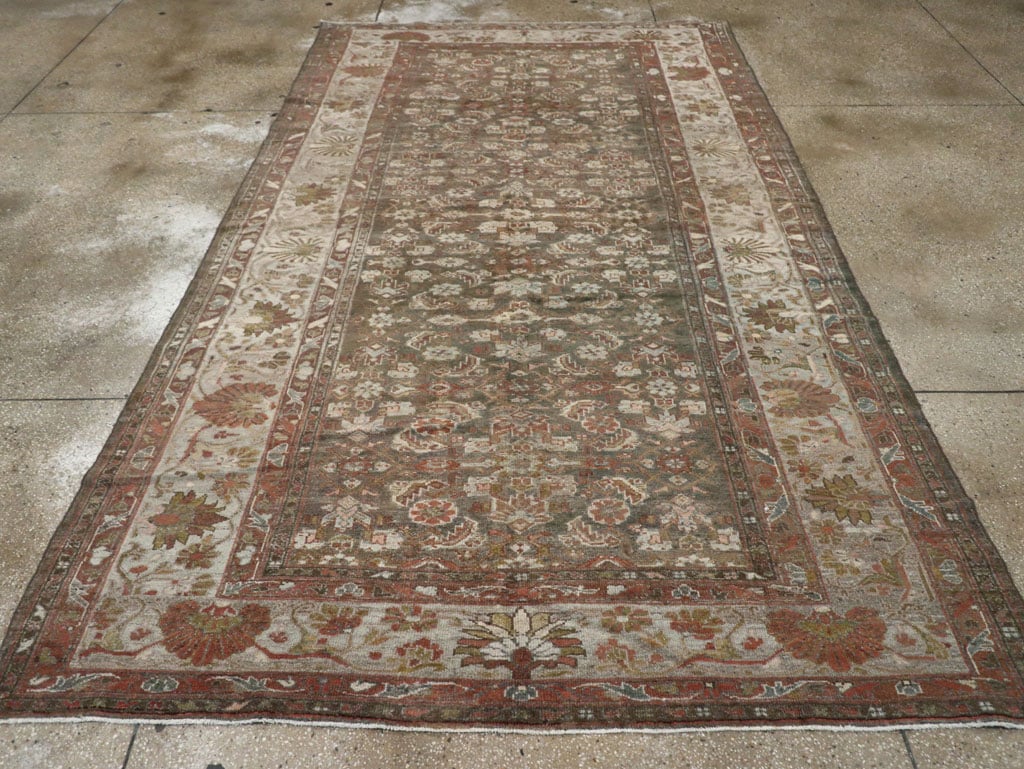 Antique Persian Malayer Gallery Carpet, No.20686 - Galerie Shabab