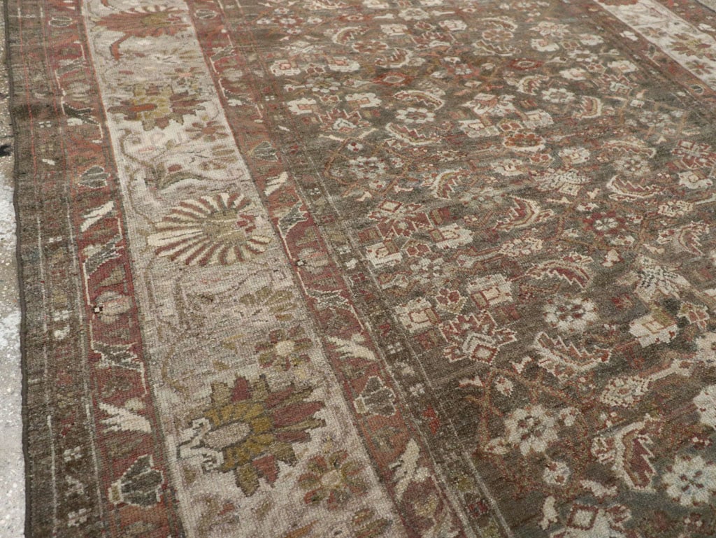 Antique Persian Malayer Gallery Carpet, No.20686 - Galerie Shabab
