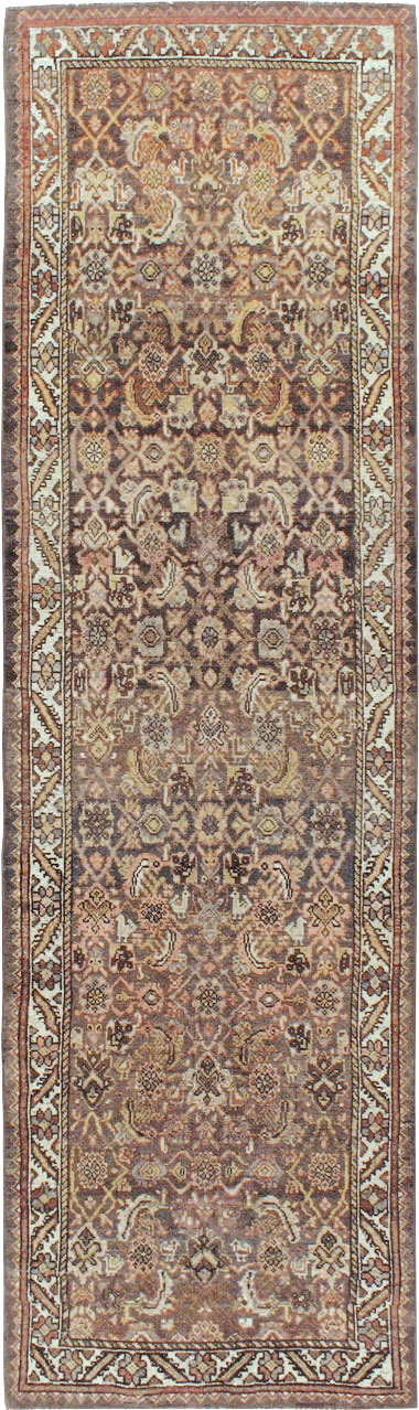 Vintage Persian Kurdish Runner, No.20778 - Galerie Shabab
