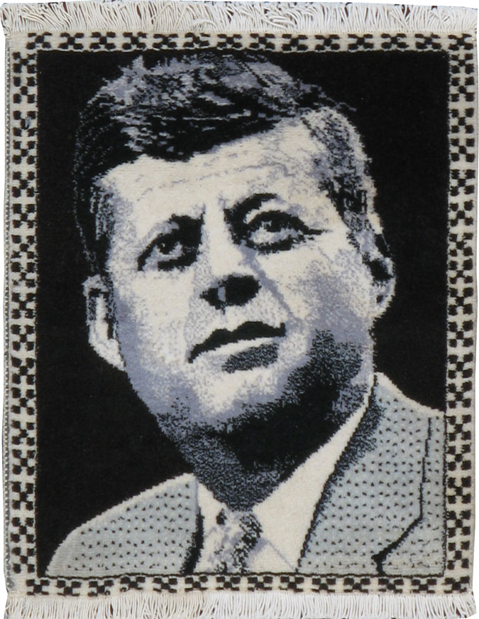 Vintage Persian Tabriz Pictorial Rug, No.20905 - Galerie Shabab