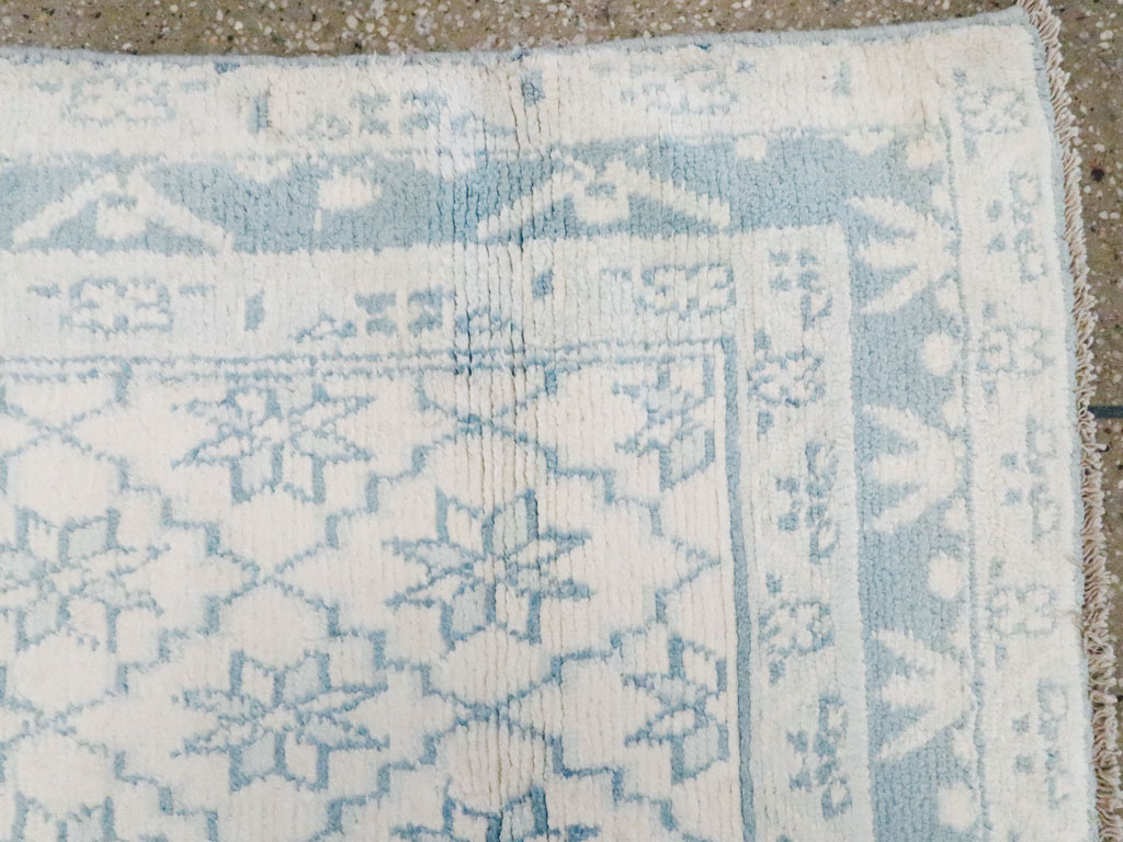 Vintage Indian Cotton Agra Rug, No.20934 - Galerie Shabab