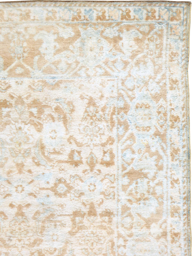 Vintage Indian Cotton Agra Rug, No.20938 - Galerie Shabab