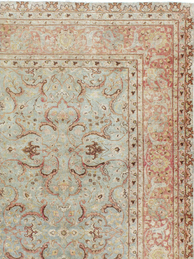 Antique Persian Tabriz Carpet, No.20959 - Galerie Shabab