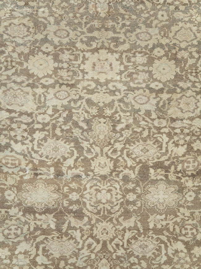 Vintage Persian Malayer Room Size Carpet, No.20971 - Galerie Shabab