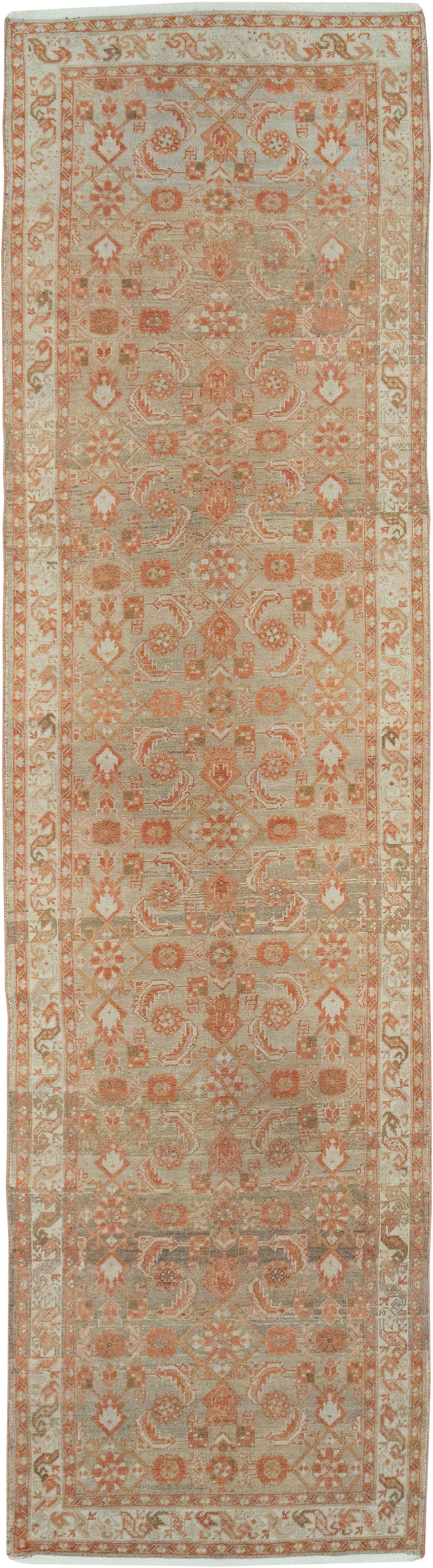Vintage Persian Malayer Runner, No.21022 - Galerie Shabab