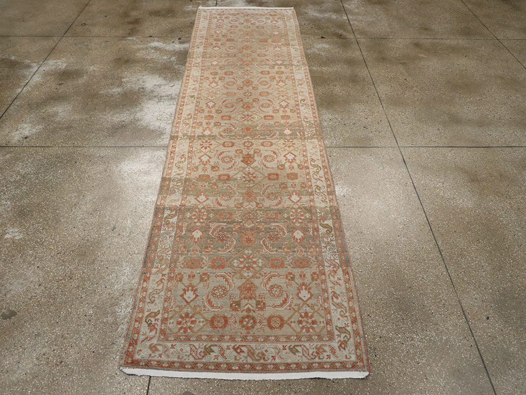 Vintage Persian Malayer Runner, No.21022 - Galerie Shabab