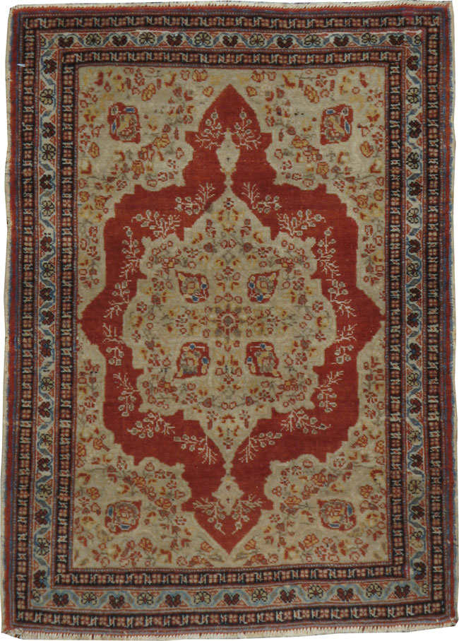 Antique Persian Tabriz Hagi Jalili Rug, No.21046 - Galerie Shabab