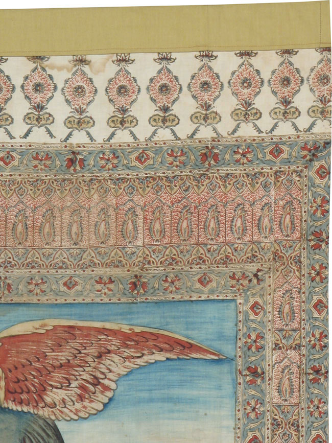 Vintage Persian Pictorial Textile, No.21049 - Galerie Shabab