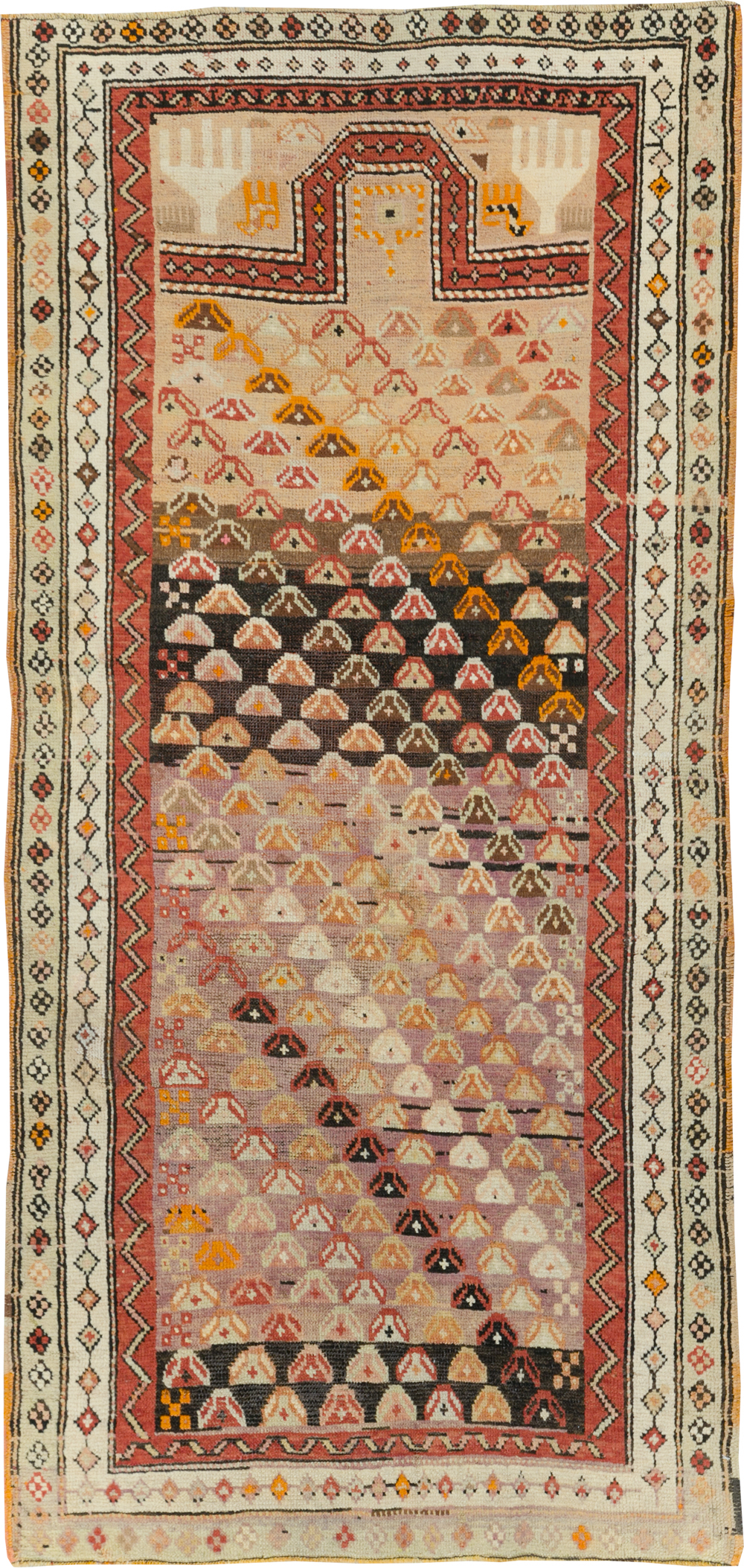 Antique Caucasian Rug, No.21137 - Galerie Shabab