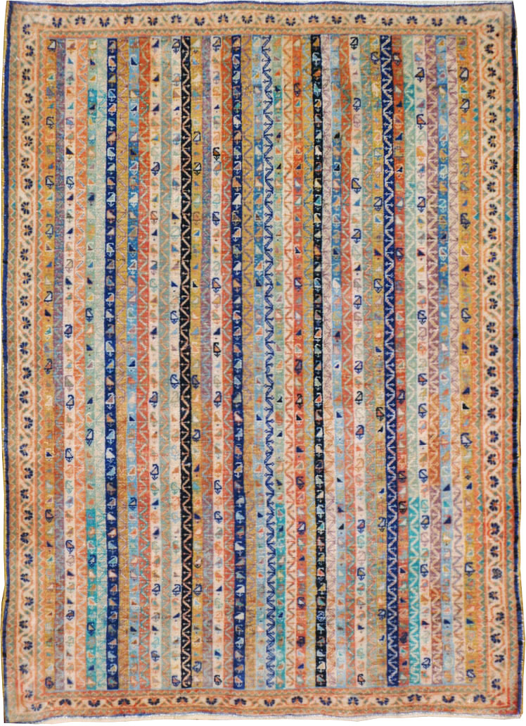 Vintage Persian Afshar Rug, No.21206 - Galerie Shabab