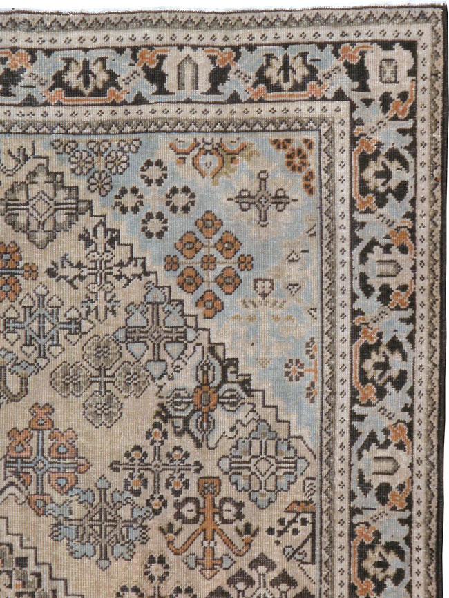 Vintage Persian Joshegan Rug (Pair: 1 of 2), No.21236 - Galerie Shabab