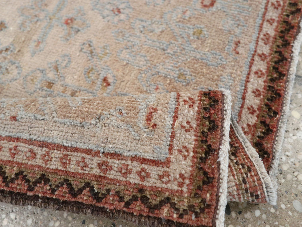 Vintage Persian Joshegan Square Throw Rug, No.21243 - Galerie Shabab