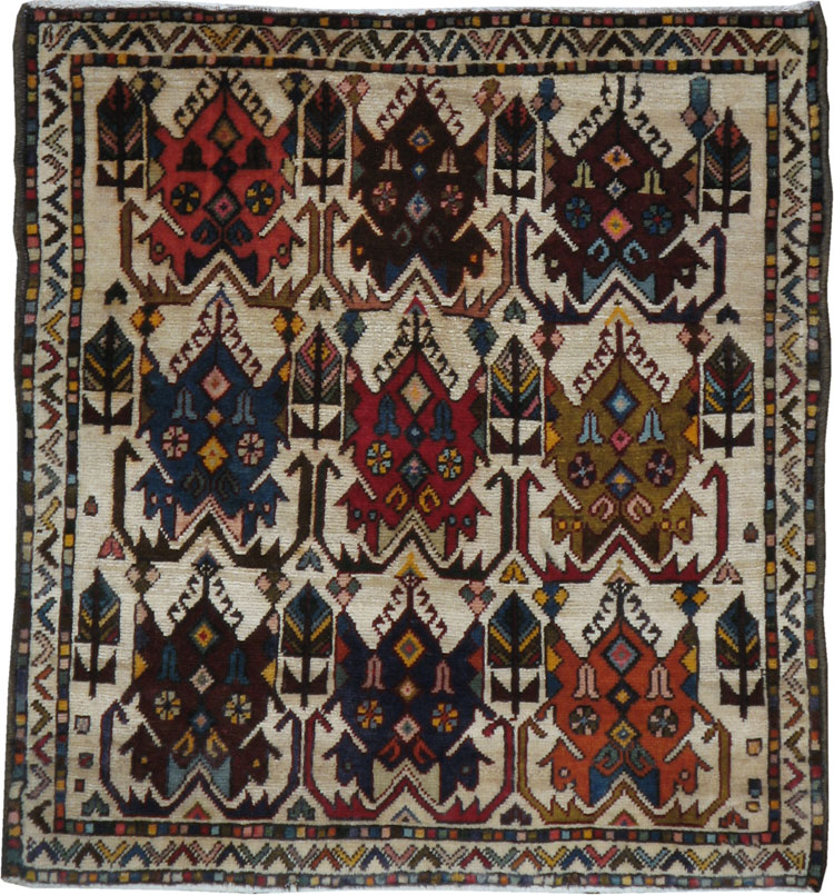 Antique Persian Afshar Rug, No.21274 - Galerie Shabab
