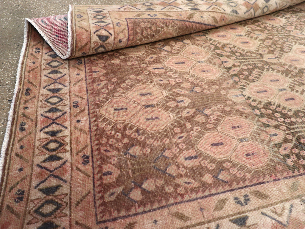 Vintage Persian Afshar Accent Rug, No.21291 - Galerie Shabab