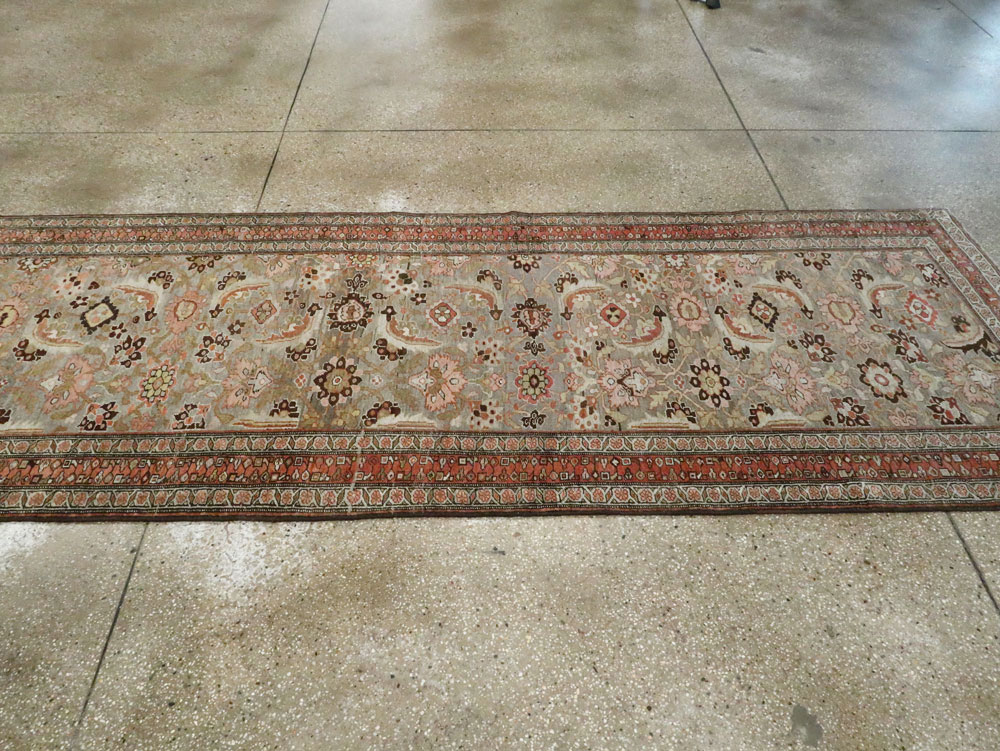 Antique Persian Bidjar Runner, No.21324 - Galerie Shabab
