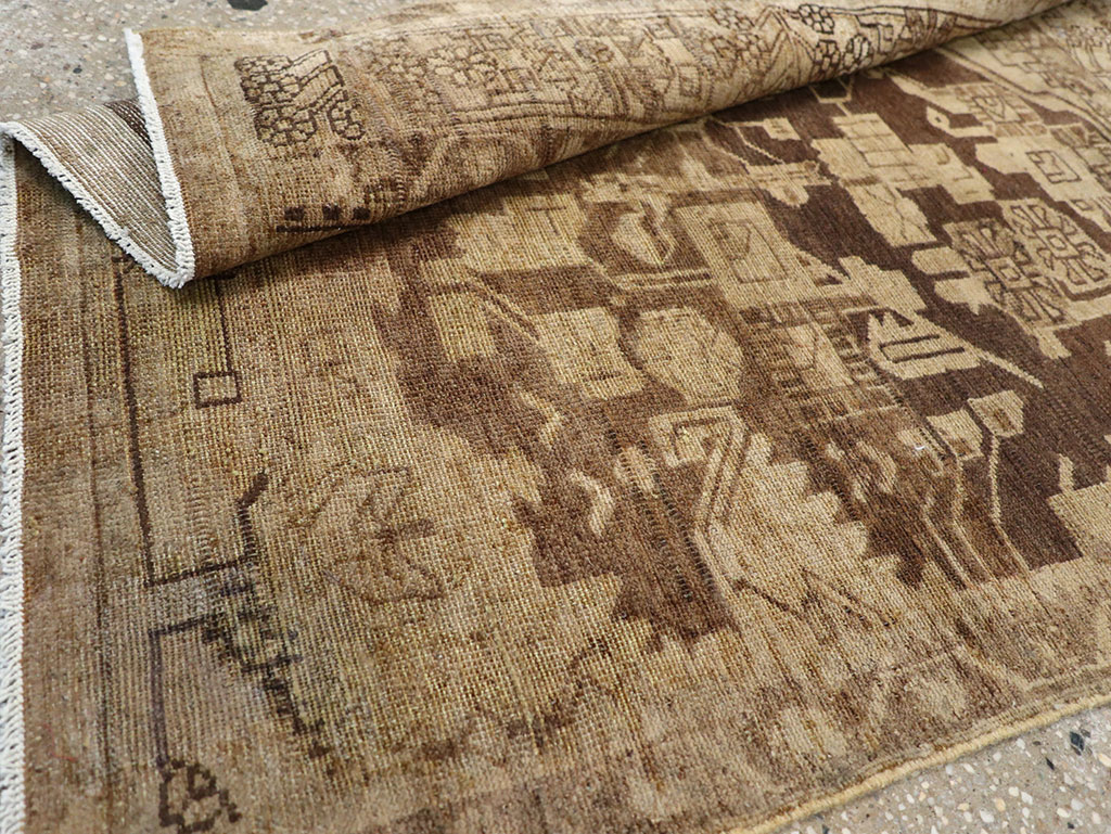 Antique Persian Malayer Sampler Rug, No.21329 - Galerie Shabab