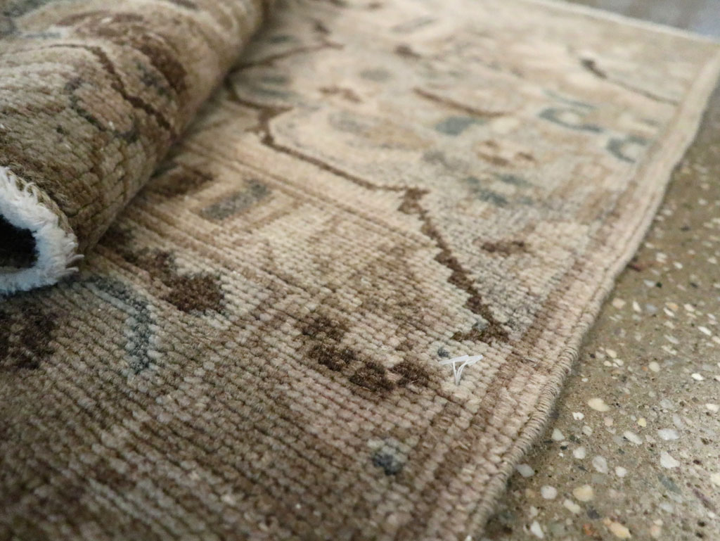 Vintage Persian Malayer Sampler Rug, No.21339 - Galerie Shabab