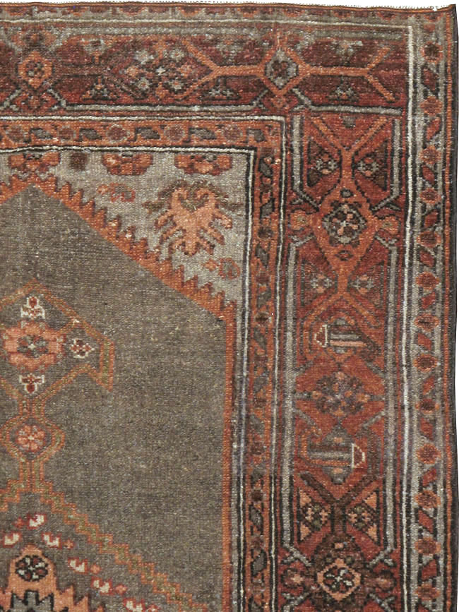 Antique Persian Kurdish Rug, No.21419 - Galerie Shabab