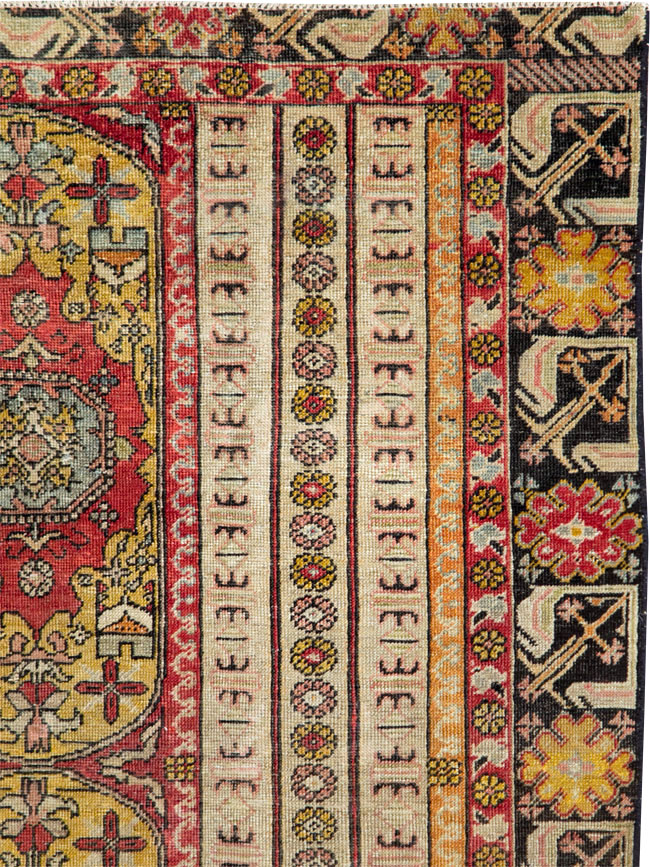 Antique Turkish Ghiordes Rug, No.21425 - Galerie Shabab