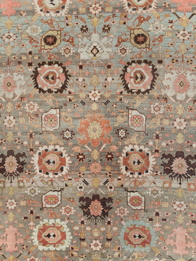 Antique Persian Bidjar Carpet, No.21437 - Galerie Shabab