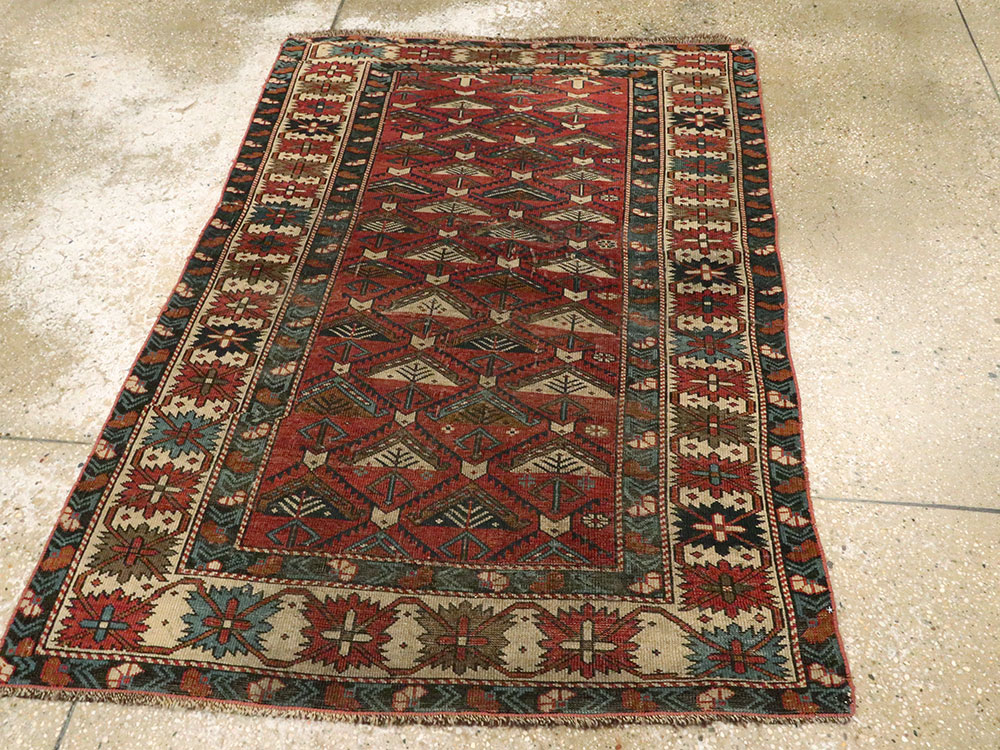 Antique Shirvan Rug, No.21480 - Galerie Shabab