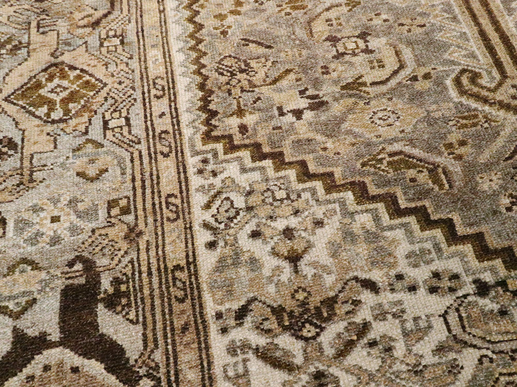 Vintage Persian Malayer Rug, No.21528 - Galerie Shabab