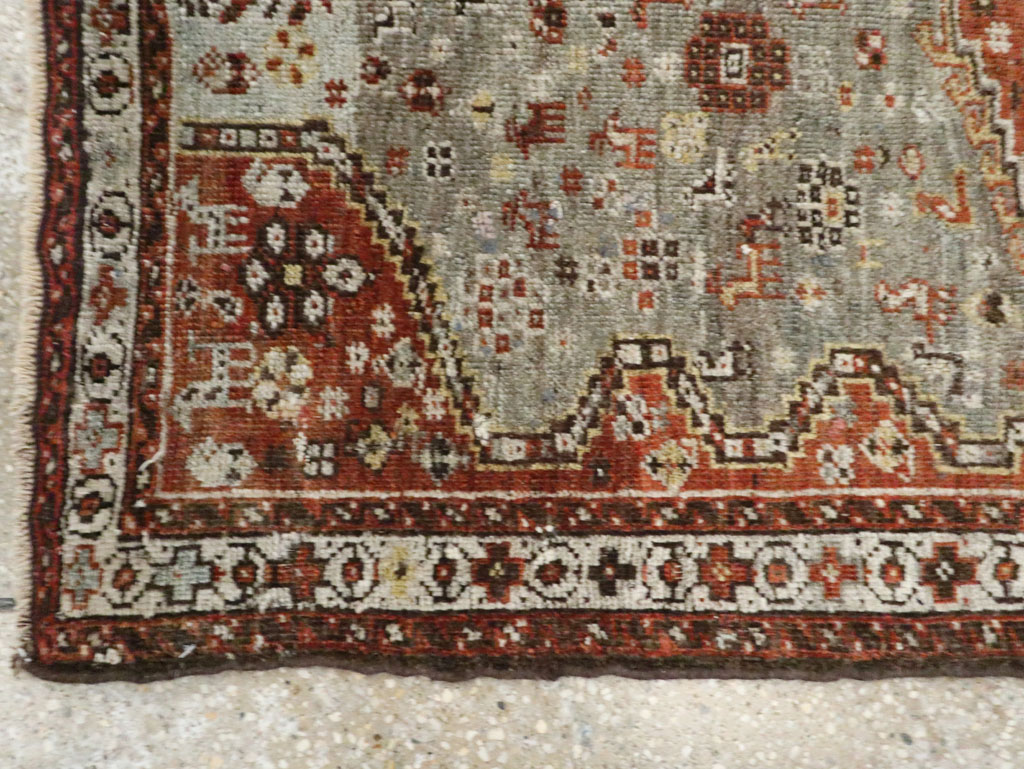 Antique Persian Khamseh Rug, No.21530 - Galerie Shabab