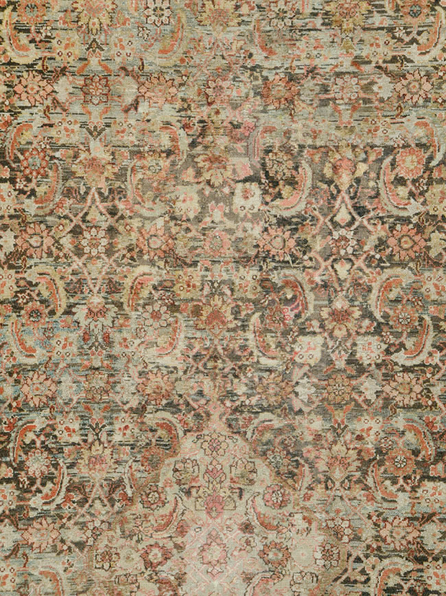 Vintage Persian Malayer Gallery Carpet, No.21562 - Galerie Shabab