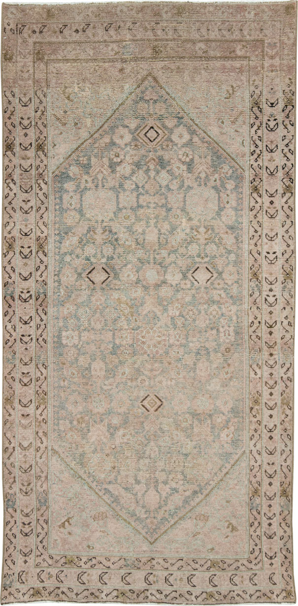 Vintage Persian Malayer Gallery Rug, No.21595 - Galerie Shabab