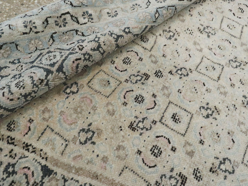 Vintage Persian Tabriz Runner, No.21676 - Galerie Shabab