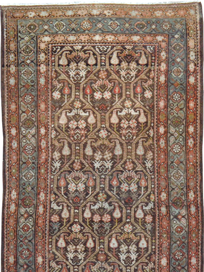 Antique Persian Kurdish Runner, No.22082 - Galerie Shabab