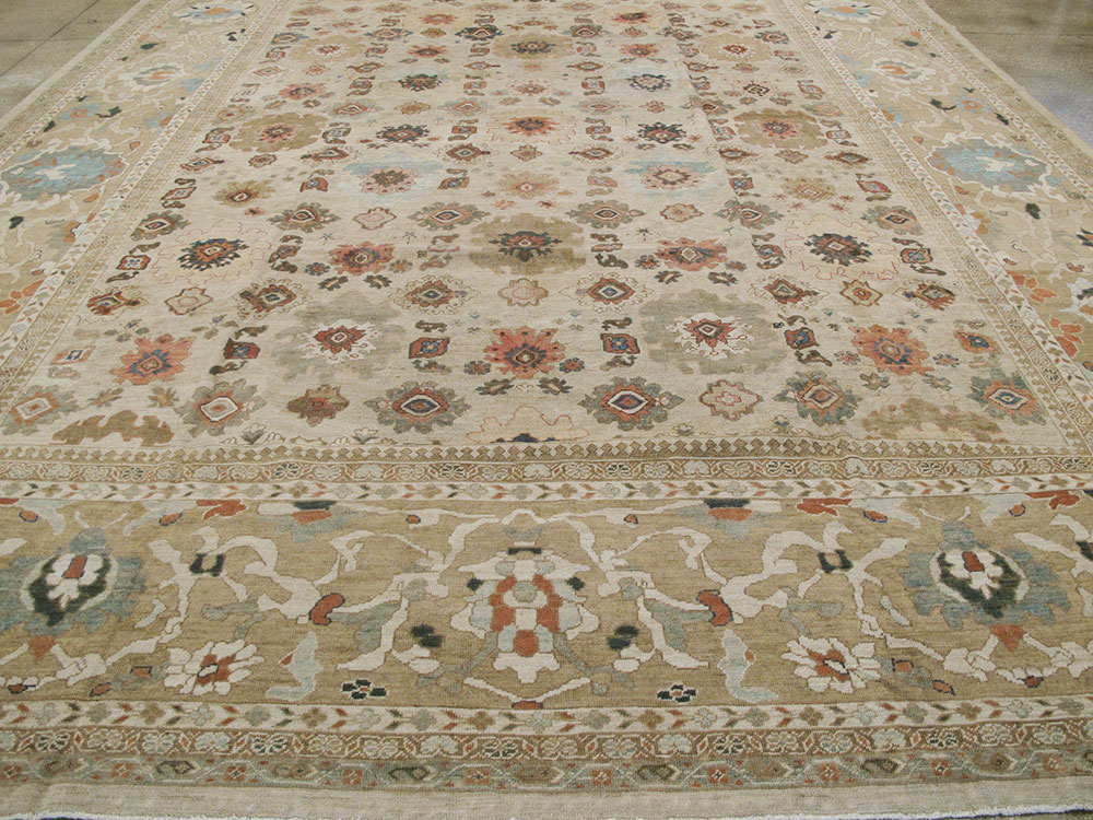 Antique Persian Mahal Carpet, No.22091 - Galerie Shabab