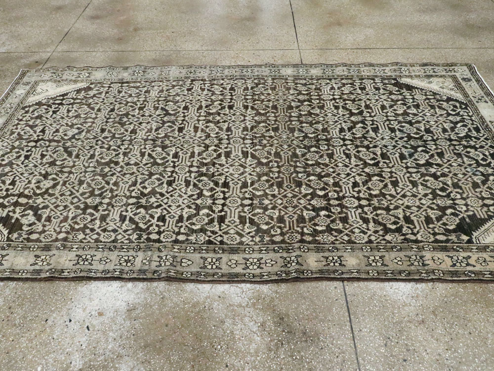 Vintage Persian Malayer Carpet, No.22111 - Galerie Shabab