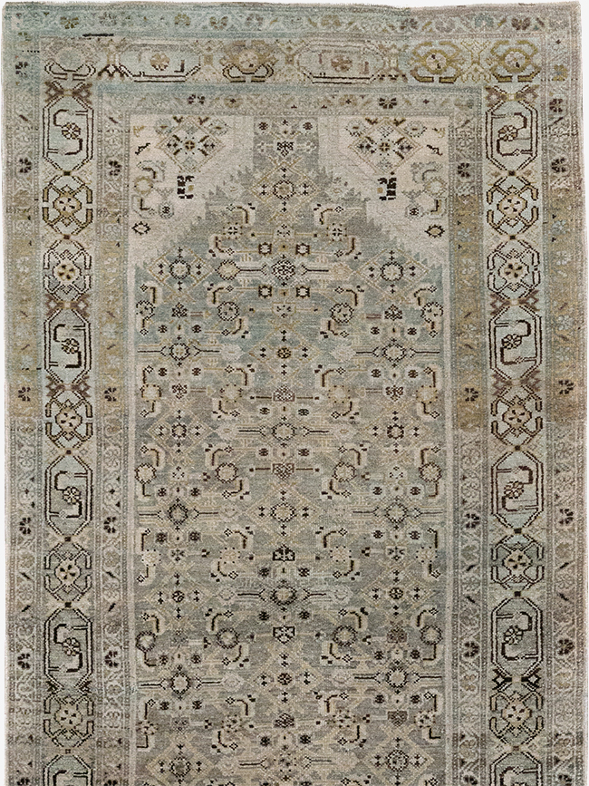 Vintage Persian Malayer Runner, No.22146 - Galerie Shabab