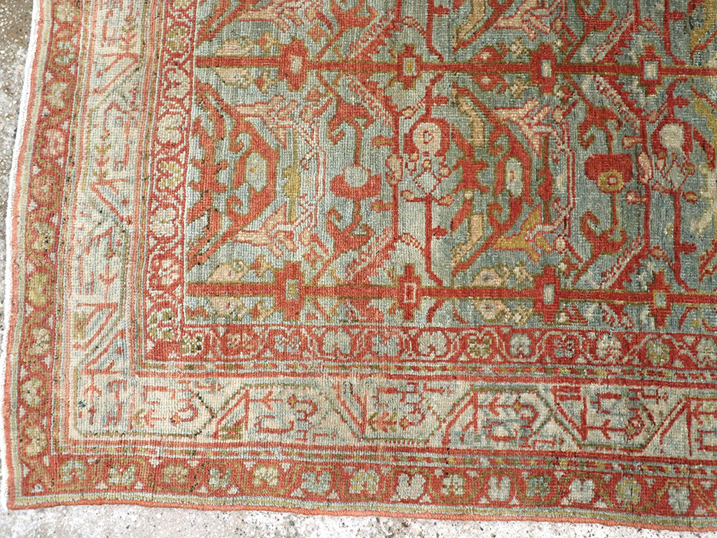 Vintage Persian Malayer Runner, No.22225 - Galerie Shabab