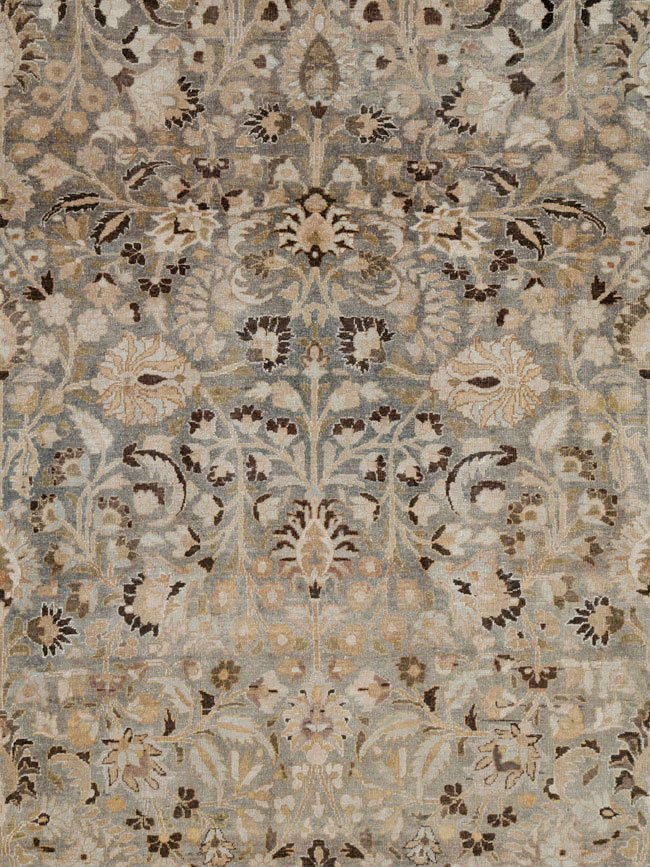 Antique Persian Mashad Large Carpet, No.22261 - Galerie Shabab