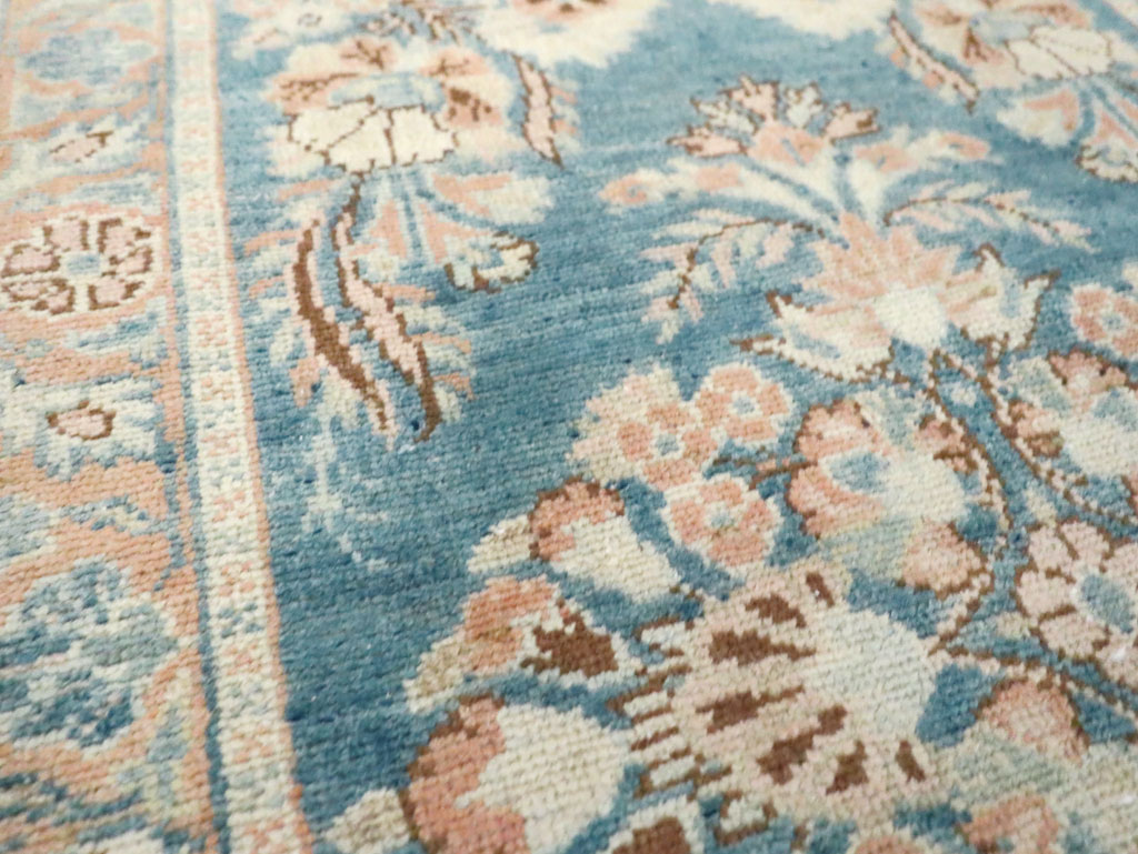 Vintage Persian Malayer Throw Rug, No.22345 - Galerie Shabab