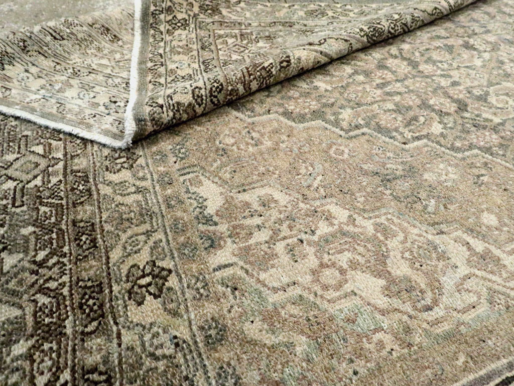 Antique Bibikabad Gallery Carpet, No.22357 - Galerie Shabab