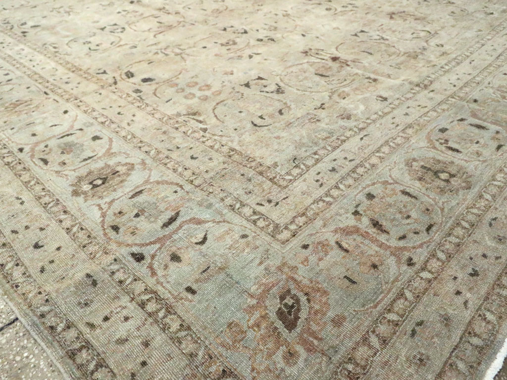 Antique Persian Tabriz Carpet, No.22375 - Galerie Shabab