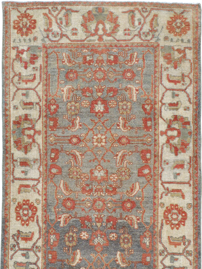Vintage Persian Malayer Runner, No.22415 - Galerie Shabab