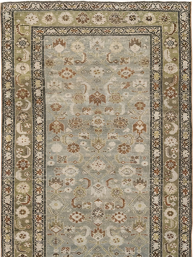 Vintage Persian Malayer Runner, No.22465 - Galerie Shabab