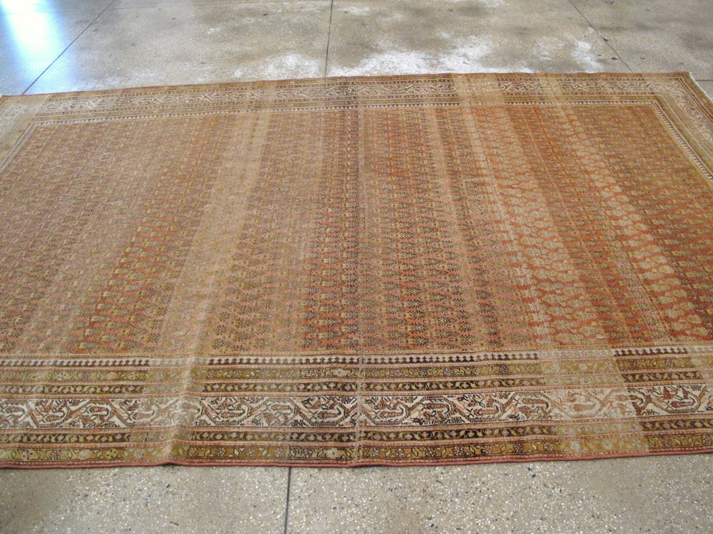 Antique Persian Malayer Room Size Carpet, No.22552 - Galerie Shabab