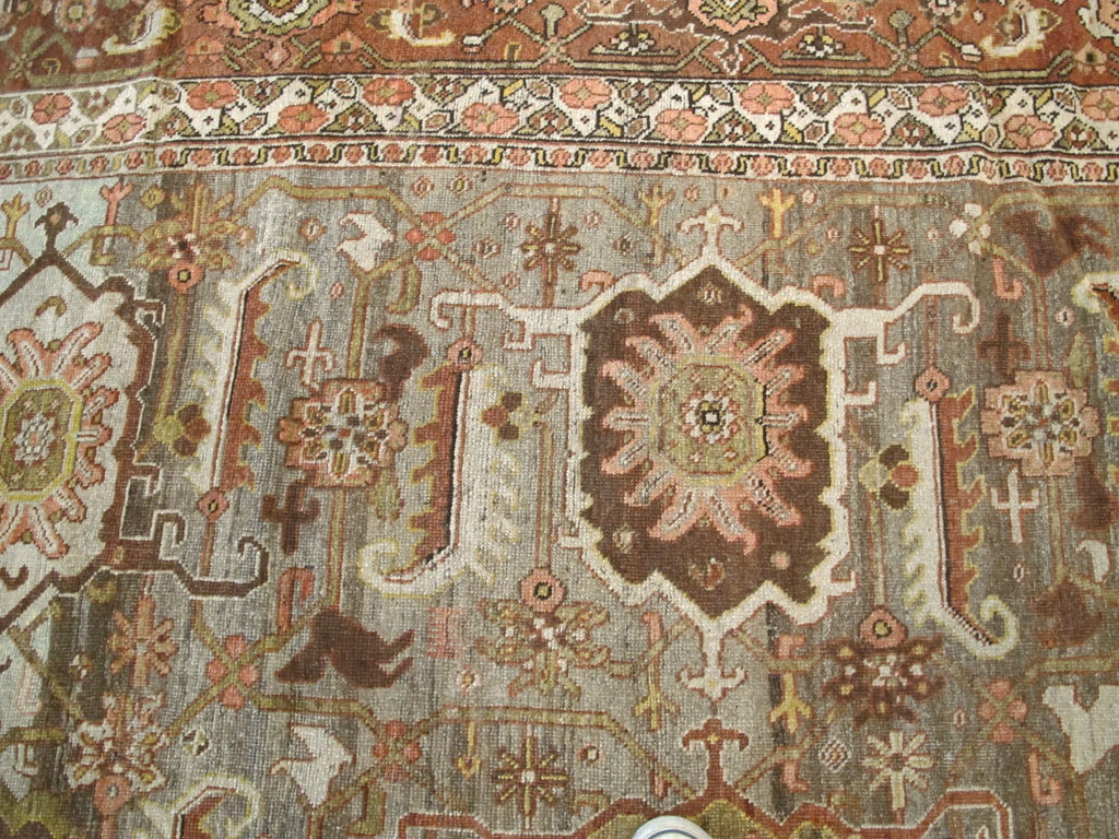 Antique Persian Bidjar Long Carpet, No.22637 - Galerie Shabab