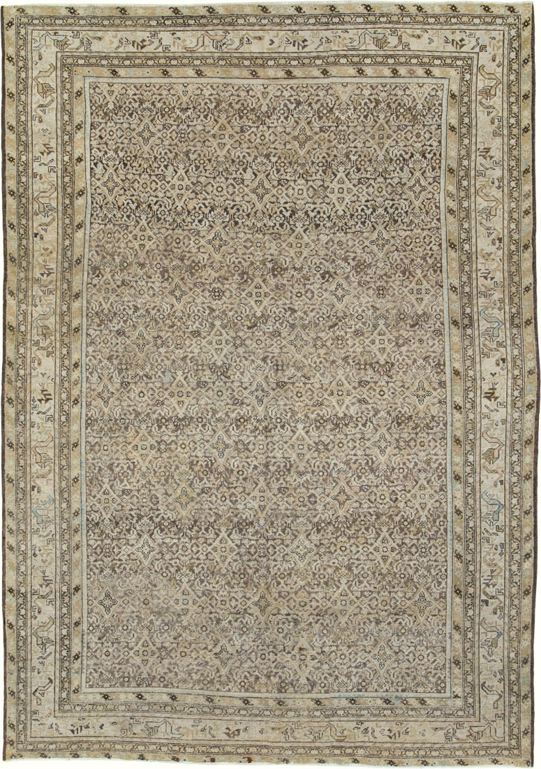 Antique Persian Malayer Carpet, No.22654 - Galerie Shabab