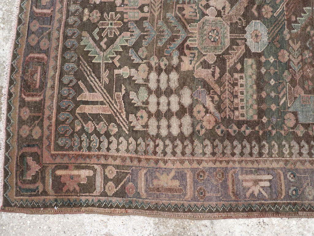 Vintage Persian Malayer Runner, No.22691 - Galerie Shabab